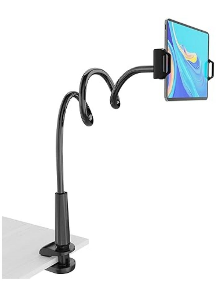 Stand Holder, Mount Holder Clip with Grip Flexible Long Arm Gooseneck Compatible with ipad iPhone. - Image 1